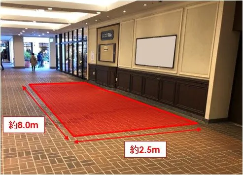 【三井アウトレットパーク 多摩南大沢】ファクトリーアウトレッツVilla1階 南側連絡通路