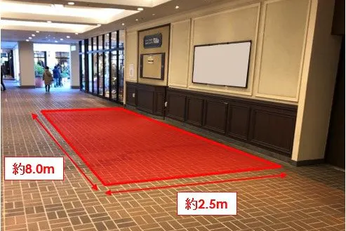 【三井アウトレットパーク 多摩南大沢】ファクトリーアウトレッツVilla1階 南側連絡通路