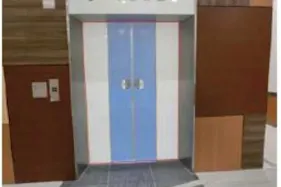 【イオンモール天童】モール内広告 エレベーター