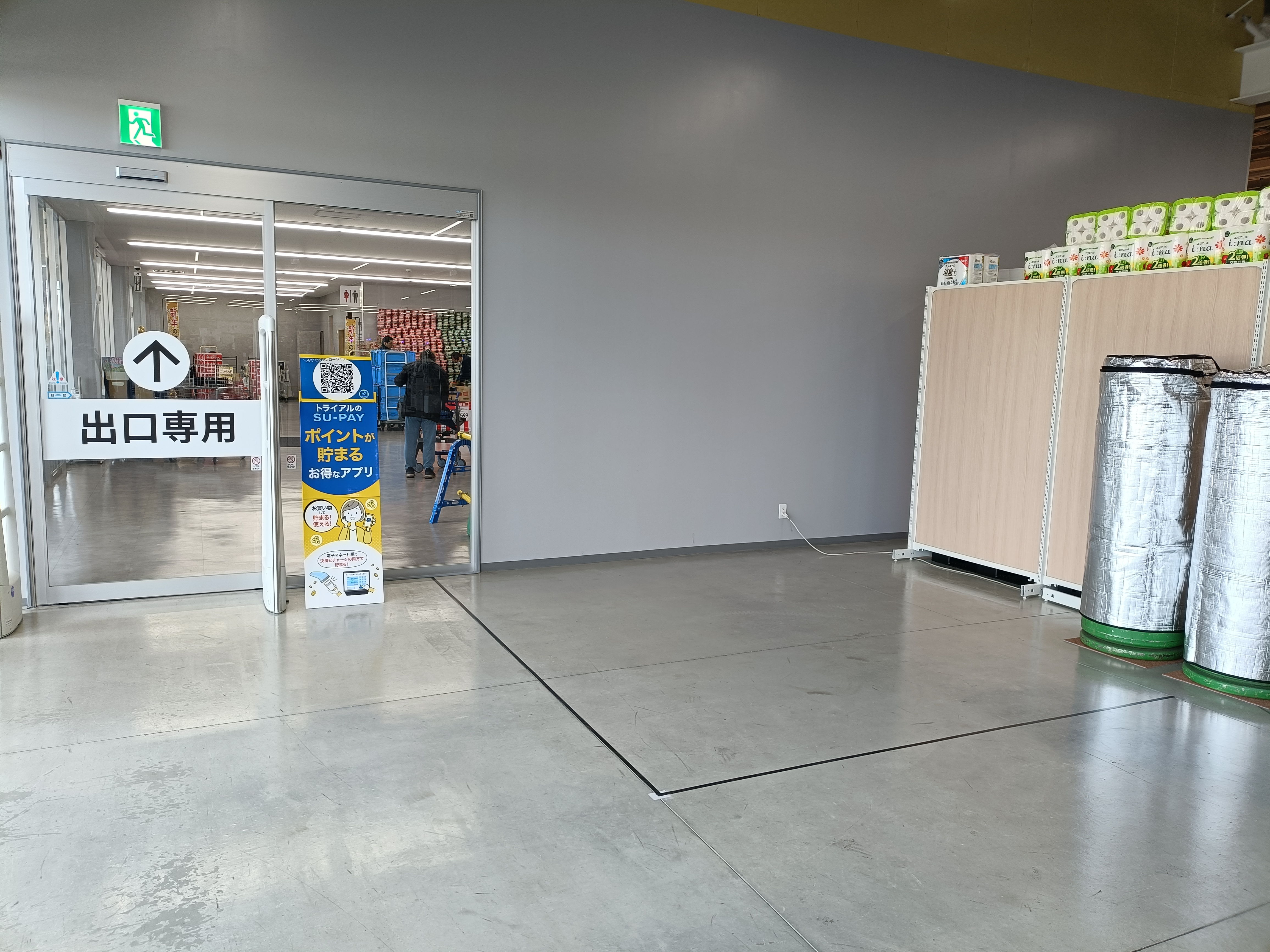 【メガセンタートライアル桜の郷店】販促プロモーションに最適な Ⓐ 屋内催事スペース➀