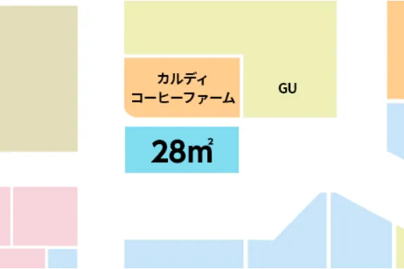 【イオンモール大垣*】1F 風の広場 A カルディコーヒー前