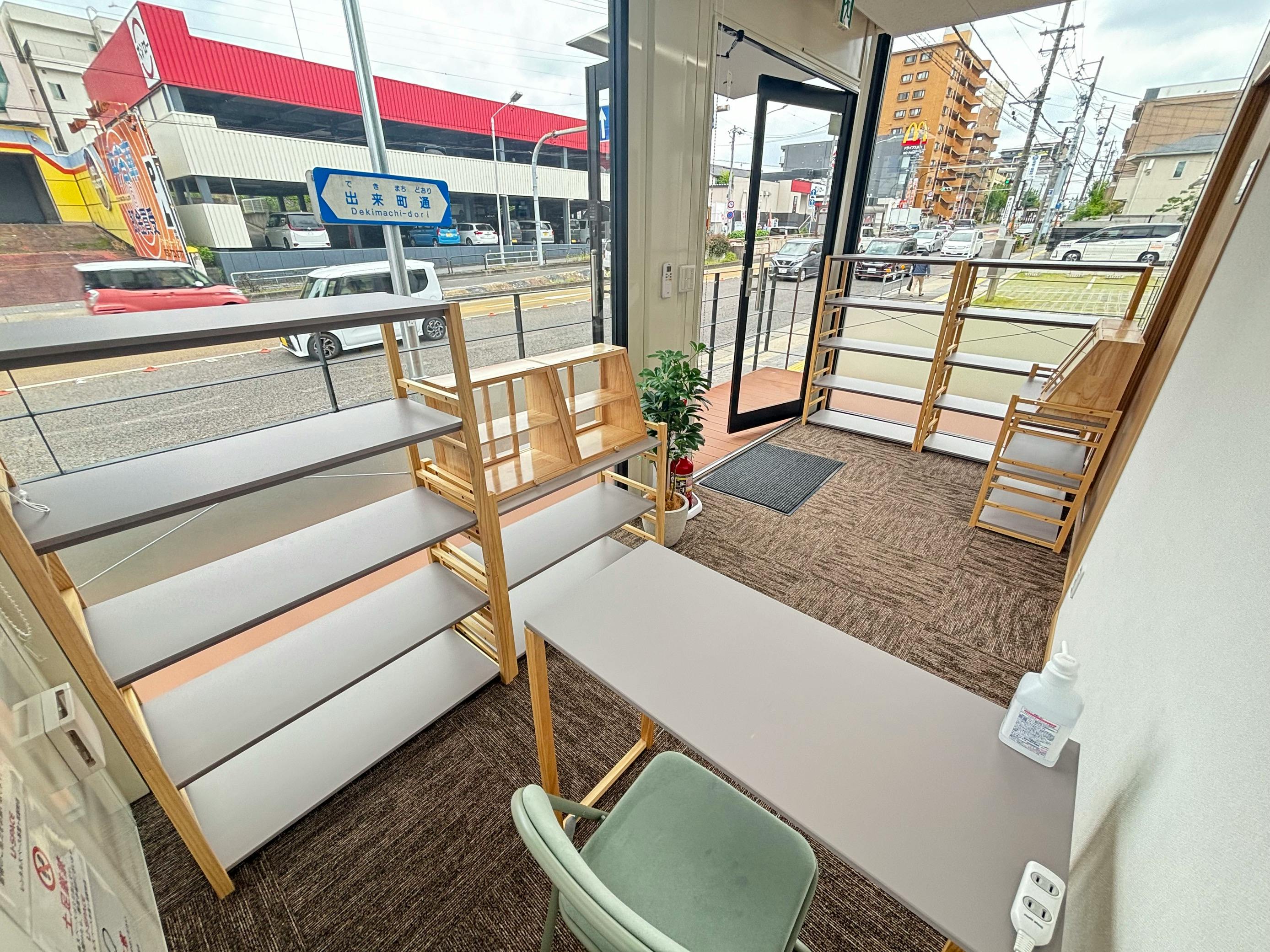 【茶屋ヶ坂駅4分】自主企画マルシェやポップアップストアに最適なお手頃価格のレンタルスペース「Shop」／敷地全体の貸切イベント開催も可能！