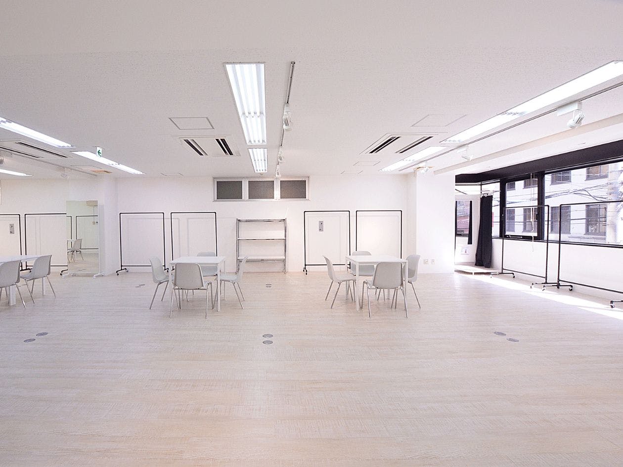 清潔感あふれるスペースです