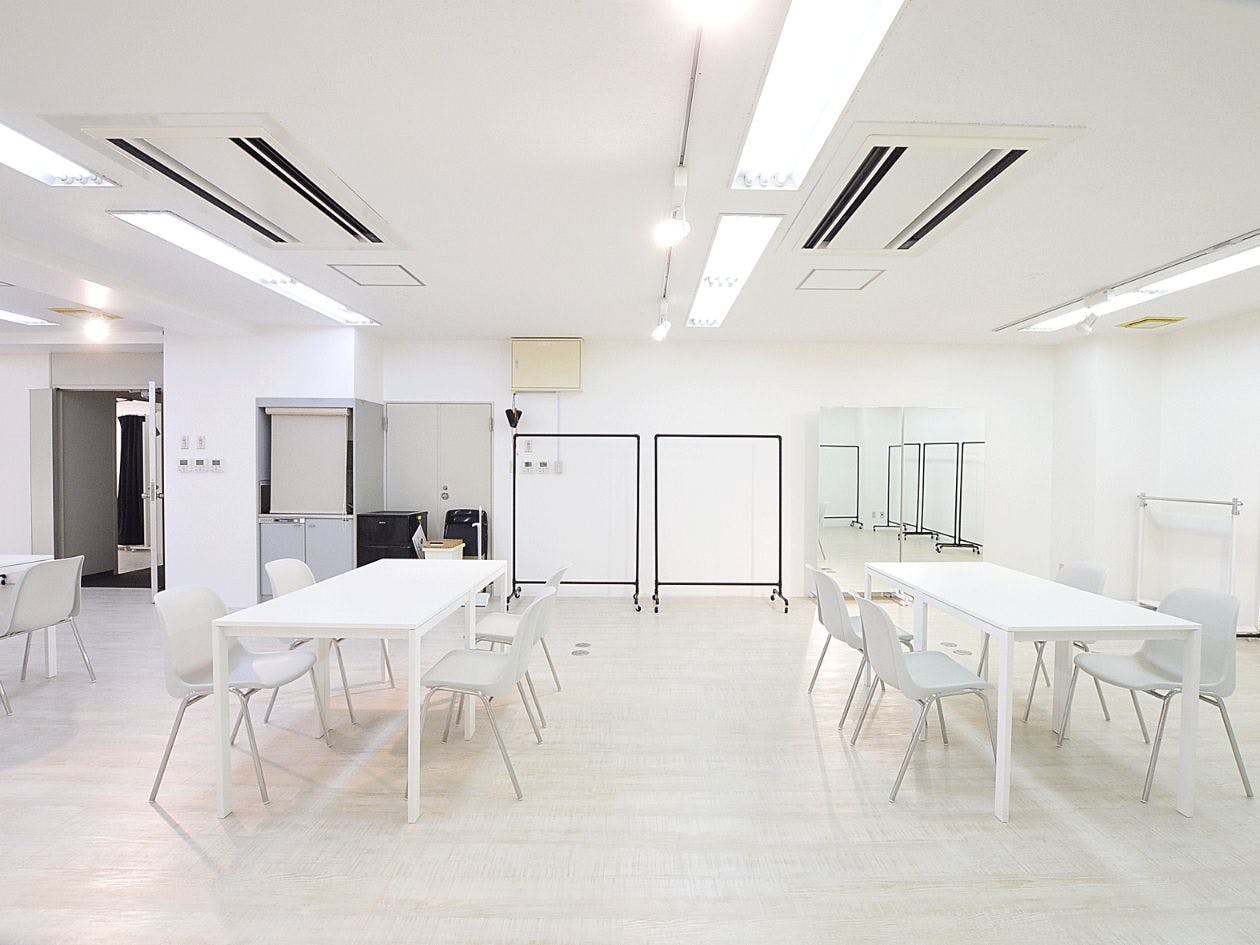 真っ白なスペースです