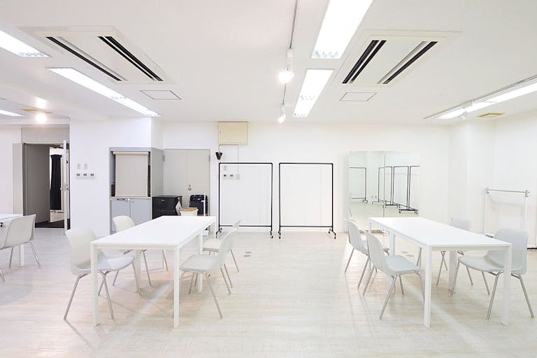 真っ白なスペースです