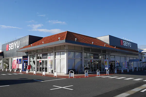 【西友 岐阜華陽店】1F 風除室 プロモーション用途や物販、食物販のポップアップストアに最適なスーパー店内催事イベントスペース