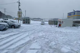 【ホームマート九戸店】屋外駐車場① キッチンカーの出店に最適なホームセンター内駐車場の屋外イベントスペース