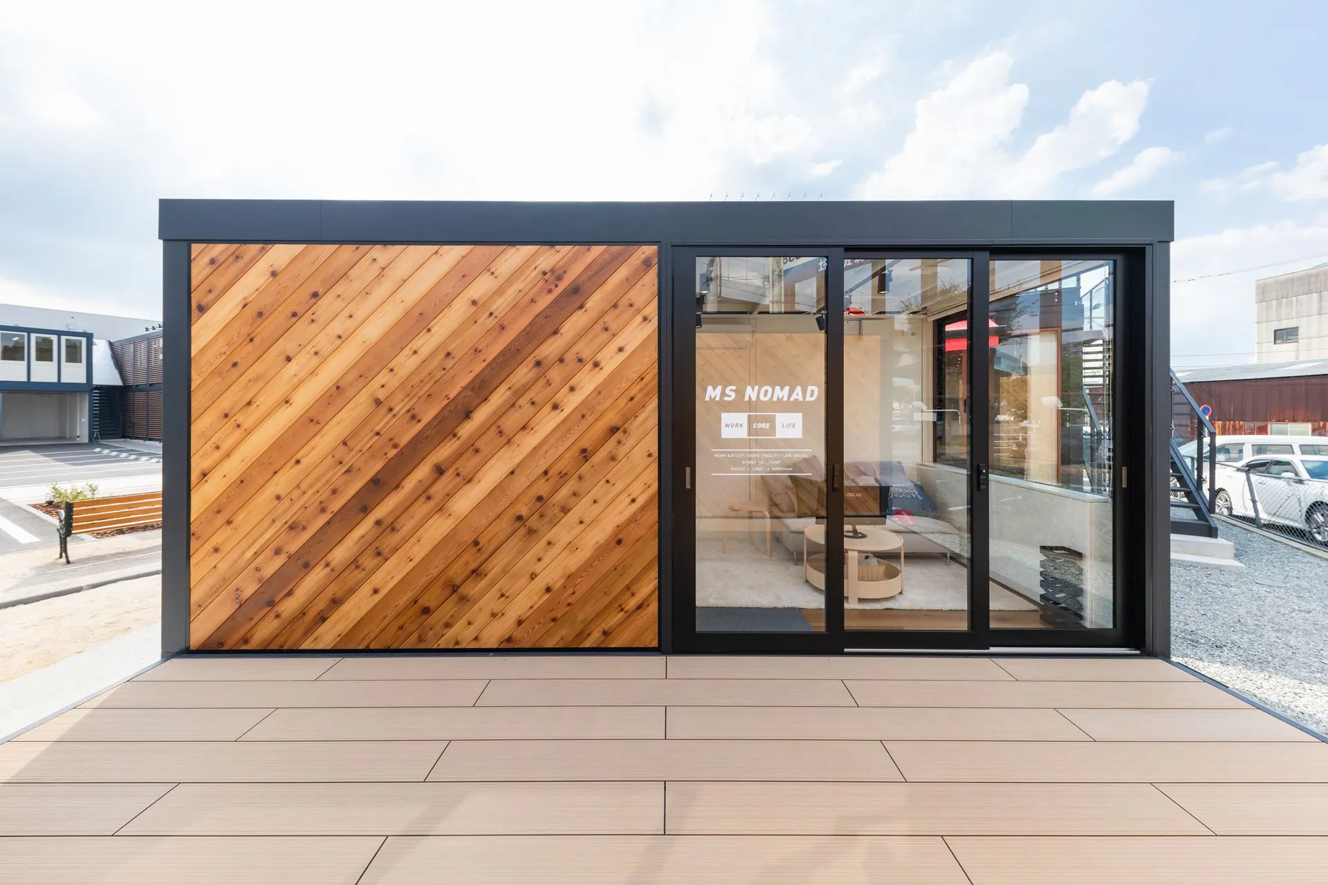 【東比恵駅15分】自主企画マルシェやワークショップに最適なお手頃価格のレンタルスペース「Living1」／敷地全体の貸切イベント開催も可能！