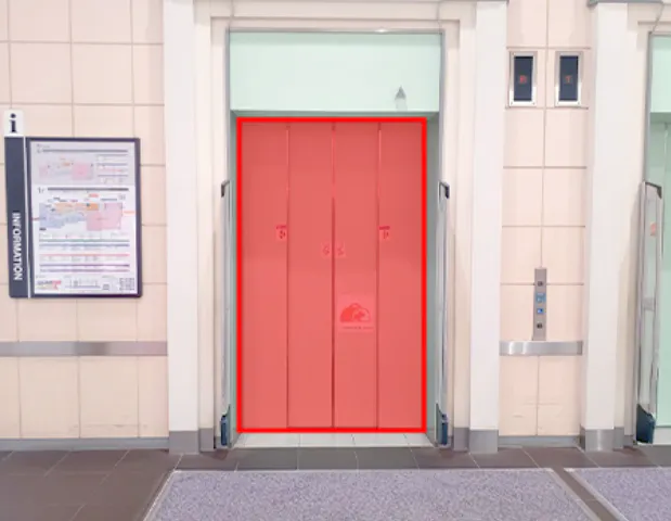 【イオンモール佐野新都市*】エレベーターA(イオンスタイル側)の画像