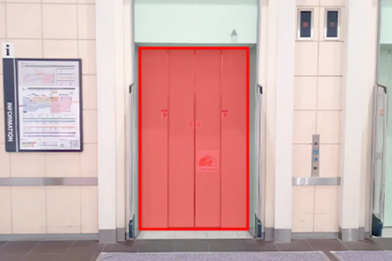 【イオンモール佐野新都市*】エレベーターA(イオンスタイル側)の画像1