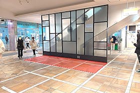 【相模大野ステーションスクエア】相模大野ステーションスクエアA館3階シースルーエレベーター前