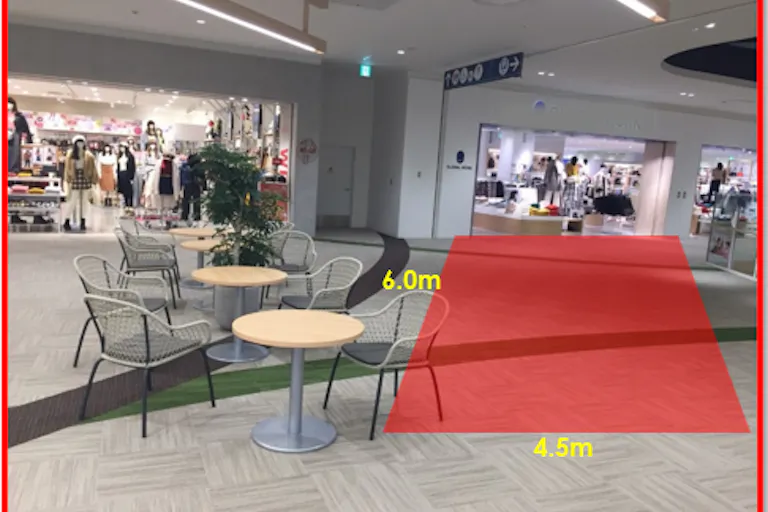 【ららぽーと名古屋みなとアクルス】3階 中央スペースの画像2