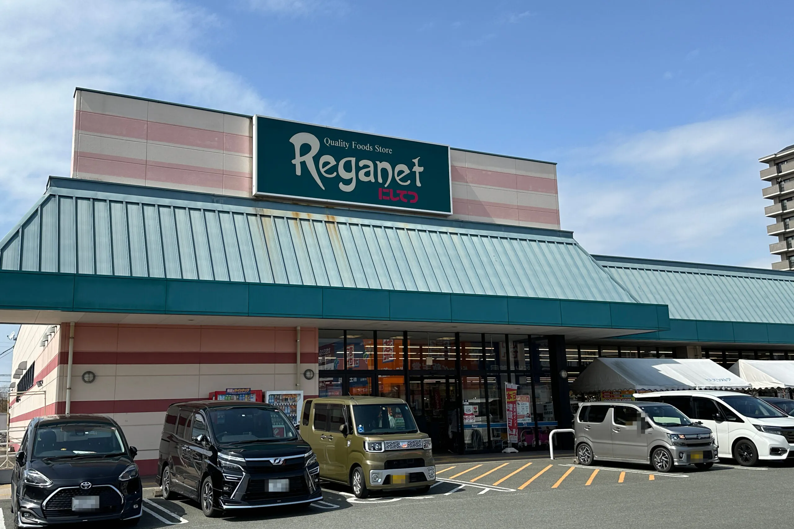 【レガネット柳川】店内入口横A 販促プロモーションに最適なスーパー屋外催事イベントスペース
