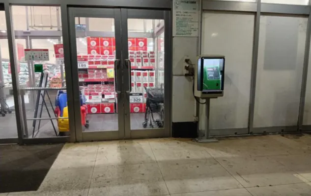 【西友　柏東店】店頭軒下　ポップアップストア(物販、食物販)やプロモーション用途に最適なスーパー店内催事イベントスペース