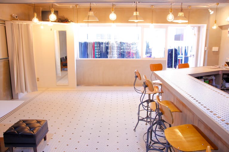 室内引き カウンター