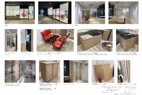 【淀屋橋駅5分/肥後橋駅直結】ポップアップや展示会、商品プロモーション等に最適な30㎡強のガラス張りが特徴の1F内廊下スペース