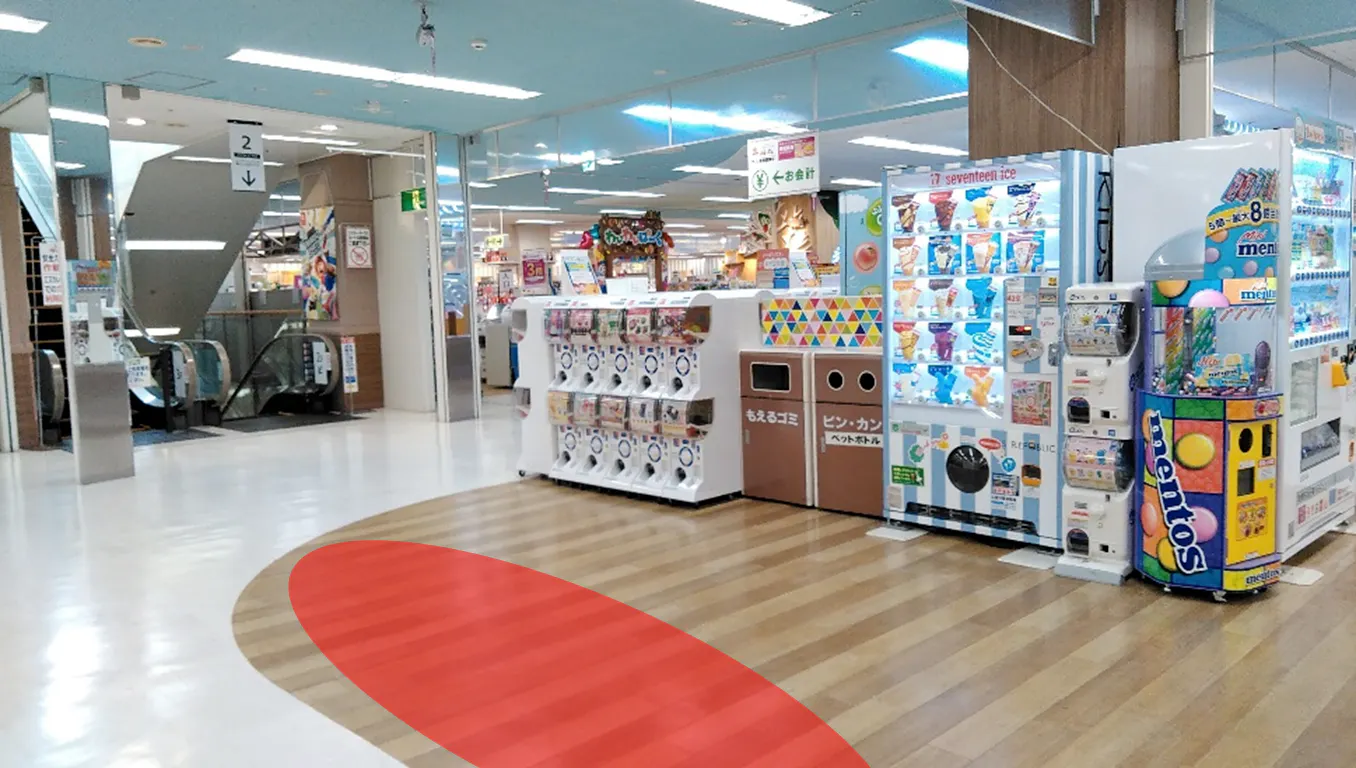 【イオンスタイル御所野】各種プロモーションイベントに最適な施設3階にある視認性の高いイベントスペース