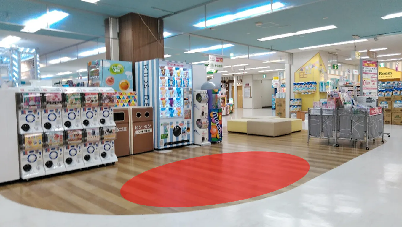 【イオンスタイル御所野】各種プロモーションイベントに最適な施設3階にある視認性の高いイベントスペース