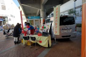 【もりのみやキューズモールBASE】「②1F セントラルスクエア前中央(CS前中央)」屋根下で四方から通行客に視認されやすい食物販やPRプロモーション向けの人気イベントスペース