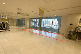 【アミュプラザおおいた】ファッション関係の雑貨や、アパレル商品の物販催事に適したコンパクトなイベントスペース2F POPUPスペース(共用部)