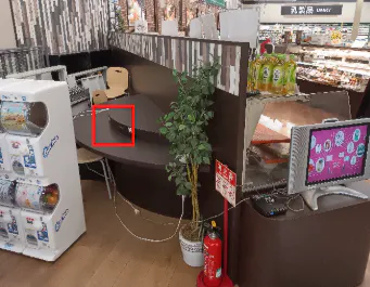 【マックスバリュ西根店】くつろぎスペース前 販促プロモーションに最適なスーパー店内催事イベントスペース