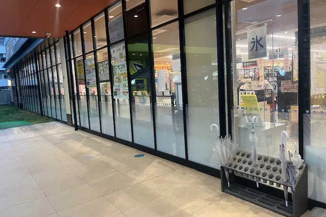 【フレスタ長束北店】プロモーションイベントに利用可能な軒下スペース