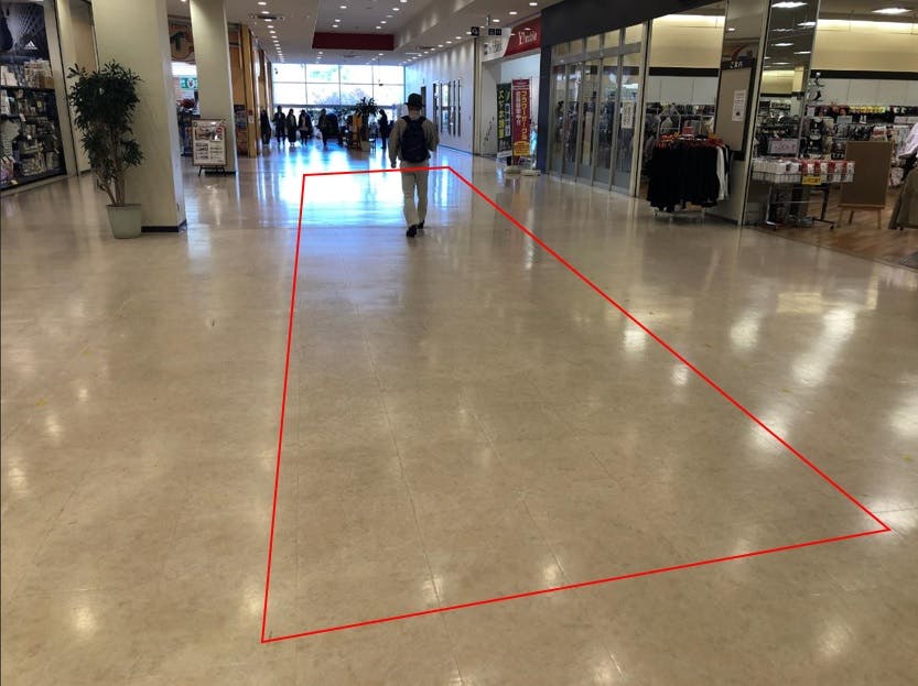 【フレスポ若葉台】プロモーションやポップアップストアに適した2F共有通路のスペースの画像