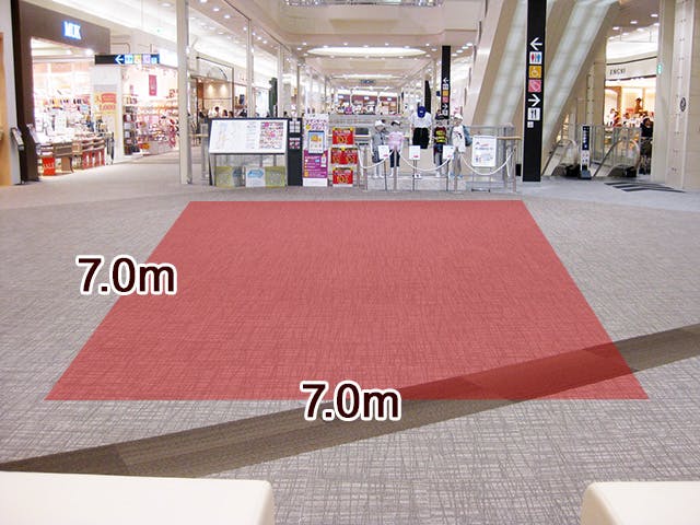 【イオンモール浜松志都呂】2階イオン側連絡通路の画像