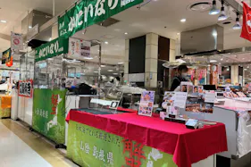 【国分寺マルイ】カレンダリウムF11【食物販・調理行為可能】駅直結!生鮮食品フロアーに位置し、トラフィックの多い区画です。実演販売に最適なスペースです。