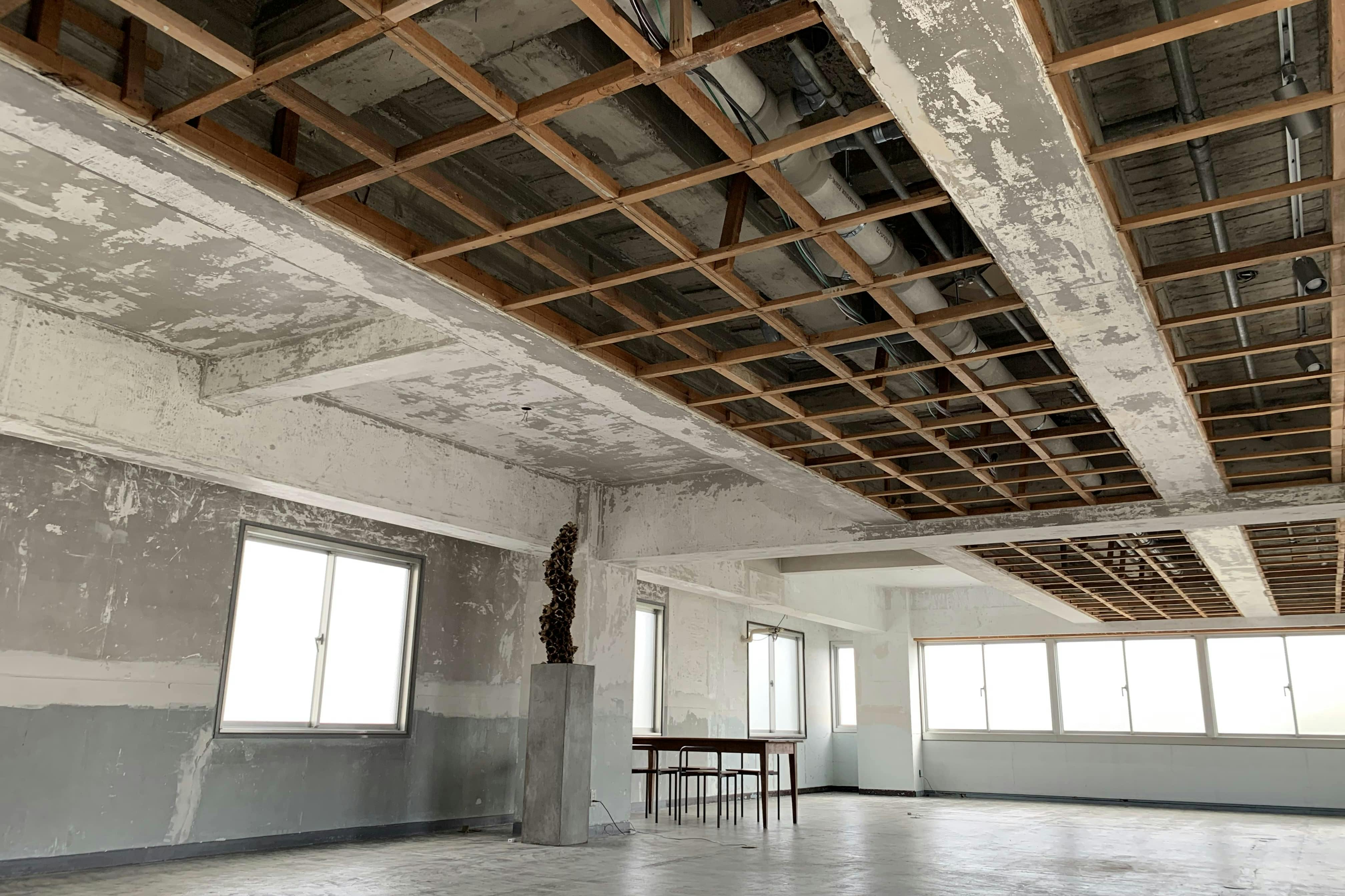 【鷹野橋駅7分】展示会やクローズドイベントに適したコンクリート造りのイベントスペース