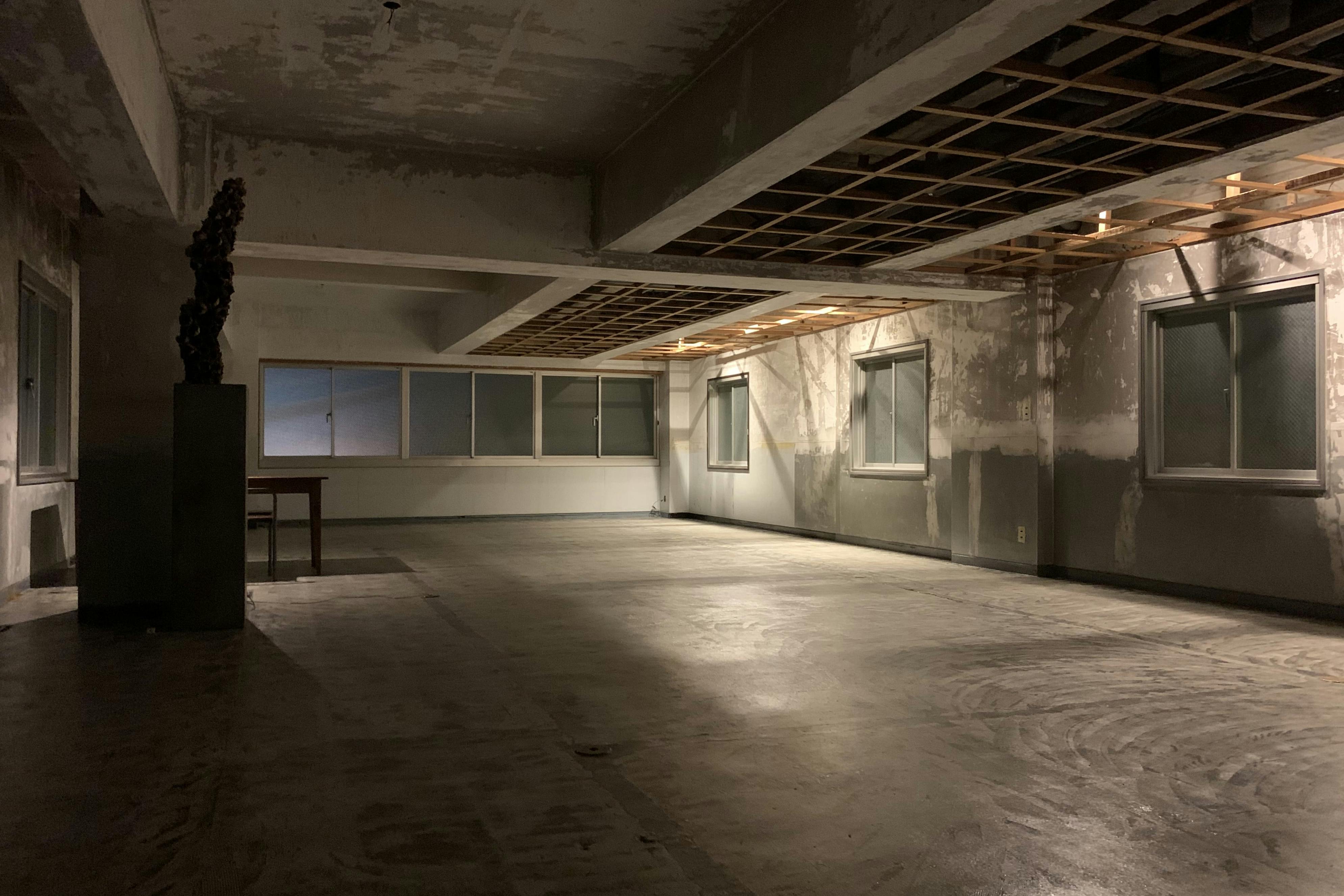 【鷹野橋駅7分】展示会やクローズドイベントに適したコンクリート造りのイベントスペース