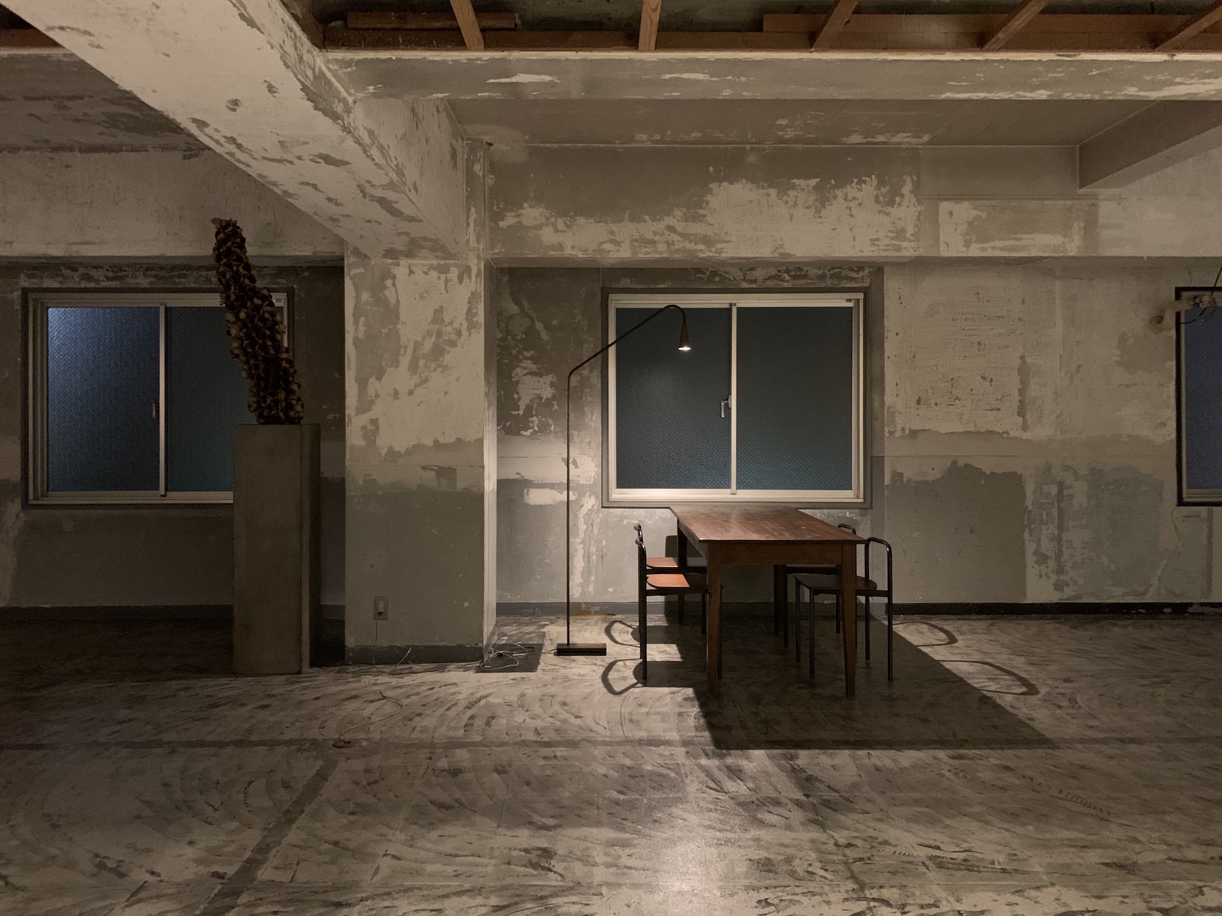 【鷹野橋駅7分】展示会やクローズドイベントに適したコンクリート造りのイベントスペース