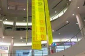 【イオンモール鶴見緑地】モール内広告 大型バナー