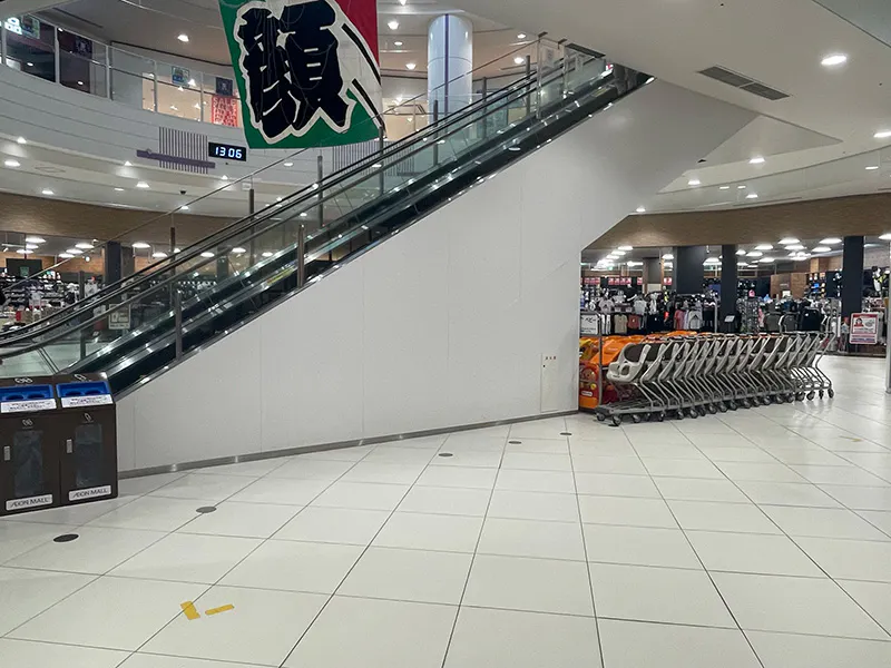 【イオンモール春日部】1F 藤の広場 裏 特設スペース