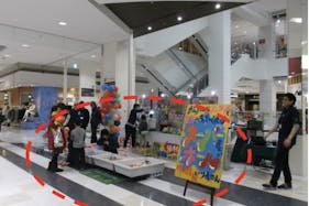 【イオンモール新瑞橋】2Fセントラルコート吹抜けC(南側)