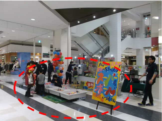 【イオンモール新瑞橋】2Fセントラルコート吹抜けC(南側）