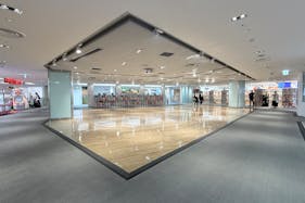 【東急プラザ蒲田】「7Fイベントスペース」視認性抜群で、物販からPRプロモーション・展示会・相談会まで利用可能な広々としたイベントスペース