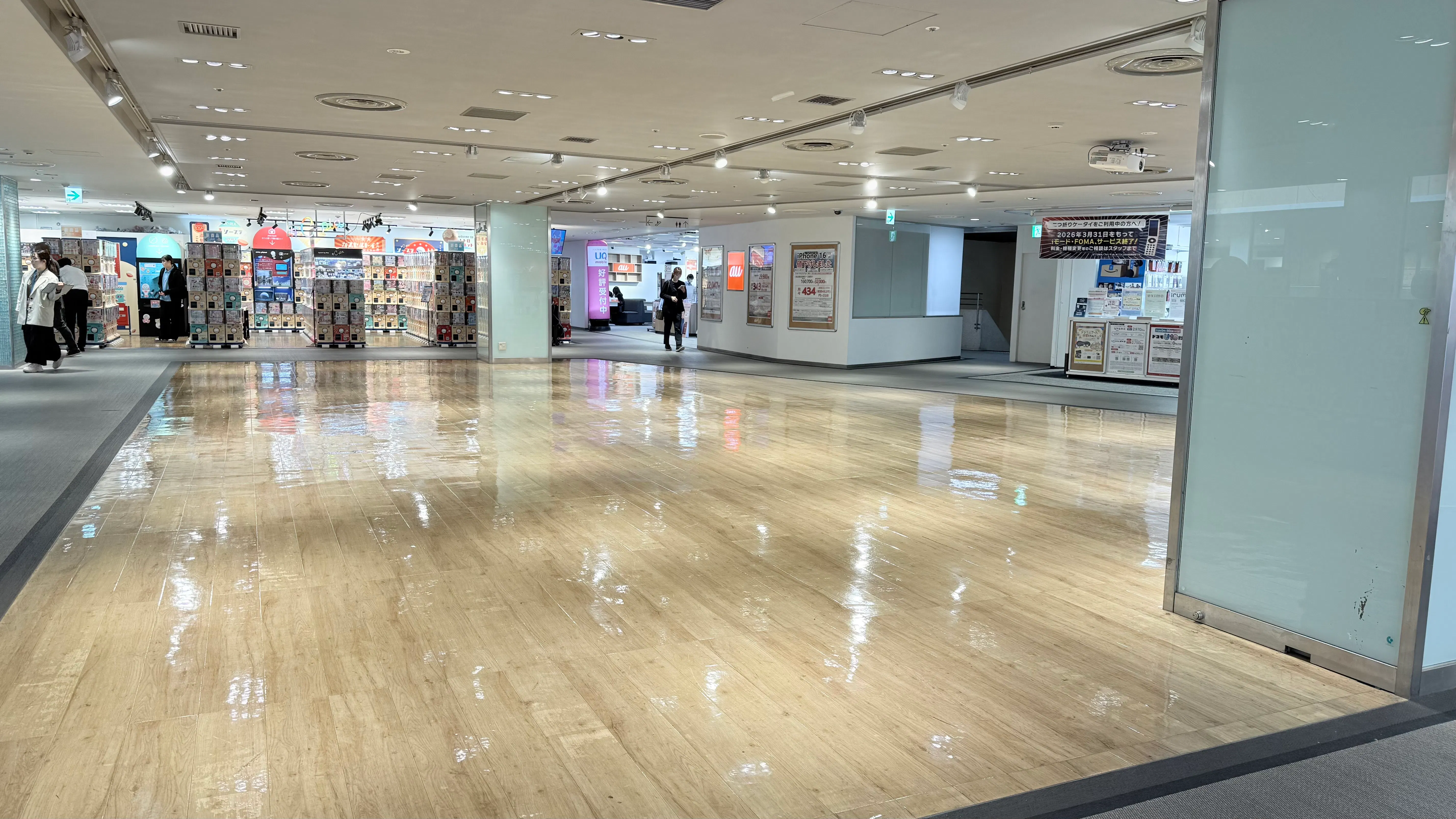 【東急プラザ蒲田】「7Fイベントスペース」視認性抜群で、物販からPRプロモーション・展示会・相談会まで利用可能な広々としたイベントスペース