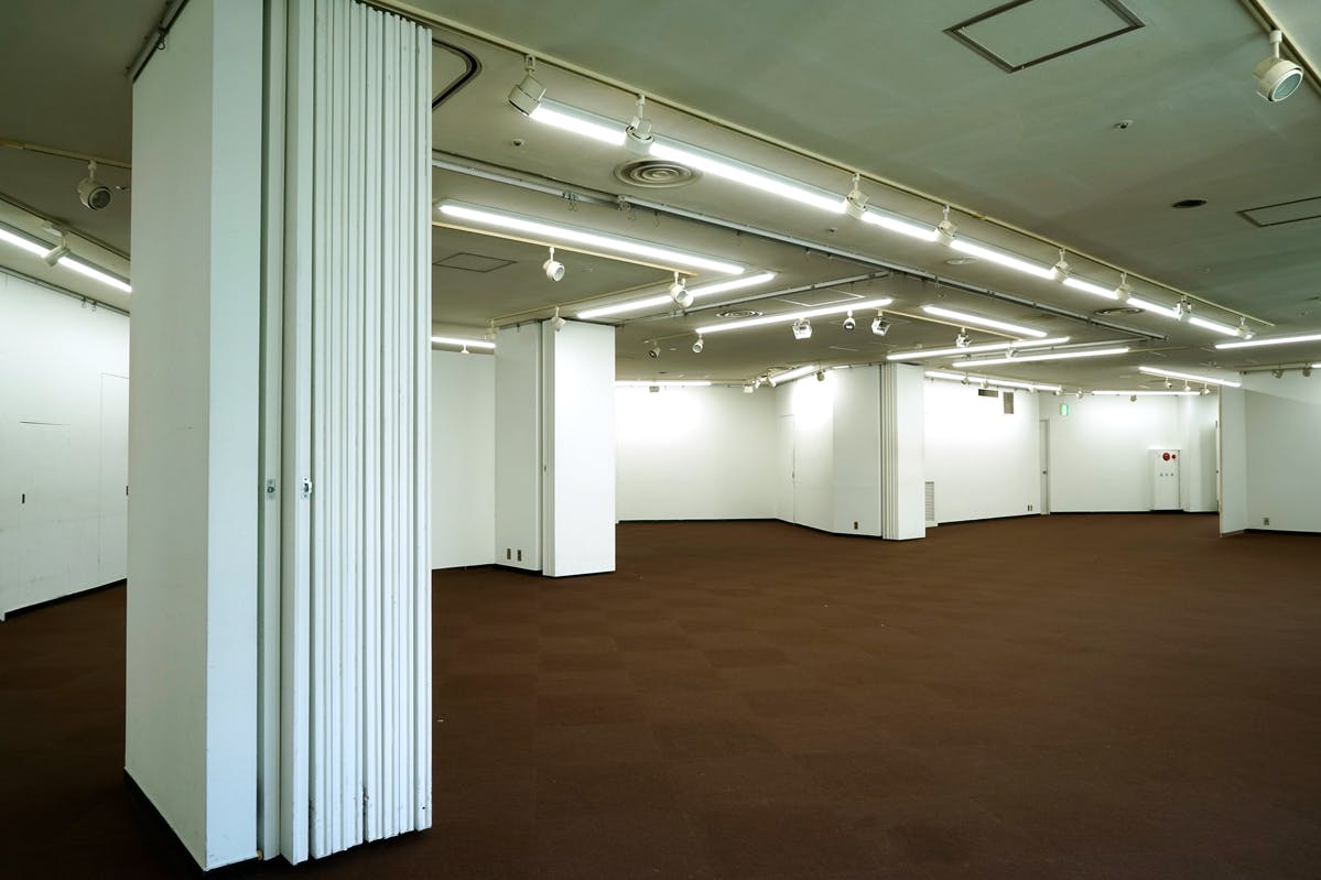 【銀座駅2分/Bホール】個展やグループ展等のアートギャラリー用途、招待制のアパレル展示販売会等に最適なイベントスペース