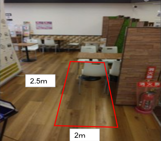 【マックスバリュ白鷹】出入口横 販促プロモーションや物販に最適なスーパー店内催事イベントスペース