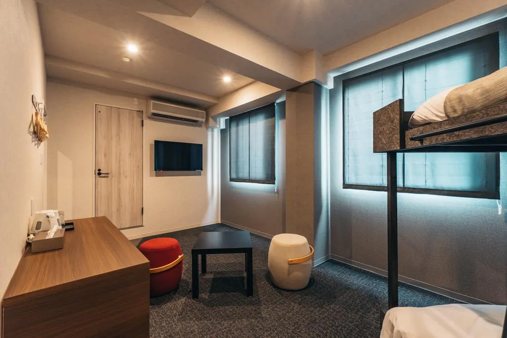 【萩ノ茶屋駅1分】撮影に利用可能なホテル内の客室スペース