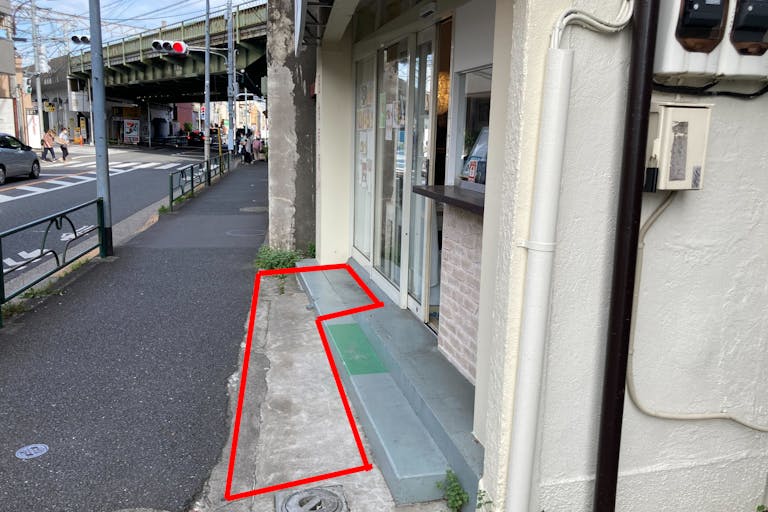 【吉祥寺駅8分】食物販や雑貨展示販売等に最適な吉祥寺エリアのカフェ軒先イベントスペースの画像1