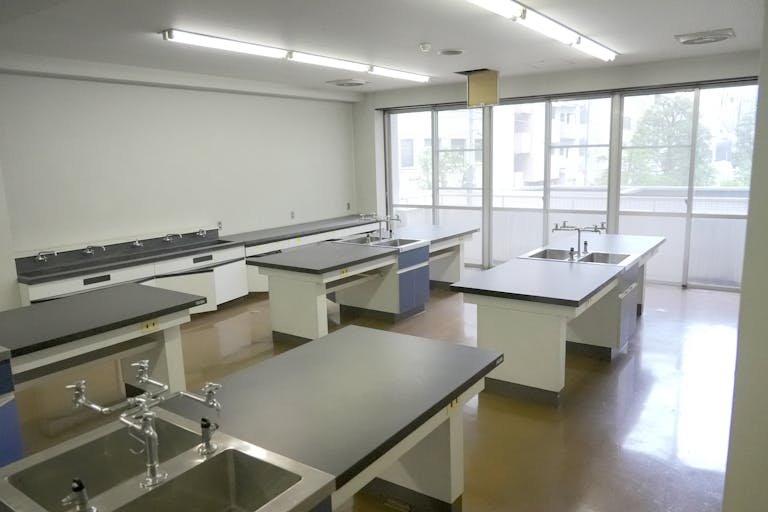 後方に大きな窓があります