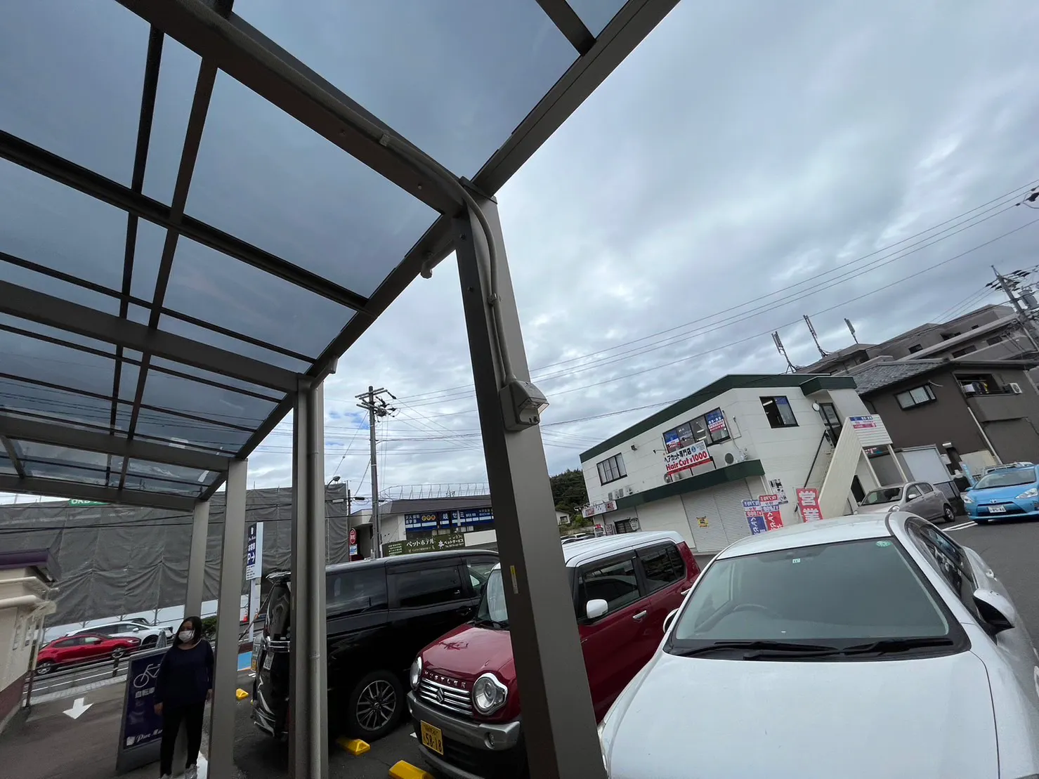 【パレマルシェ西可児】プロモーションに利用可能な駐輪場催事スペース(軒あり)