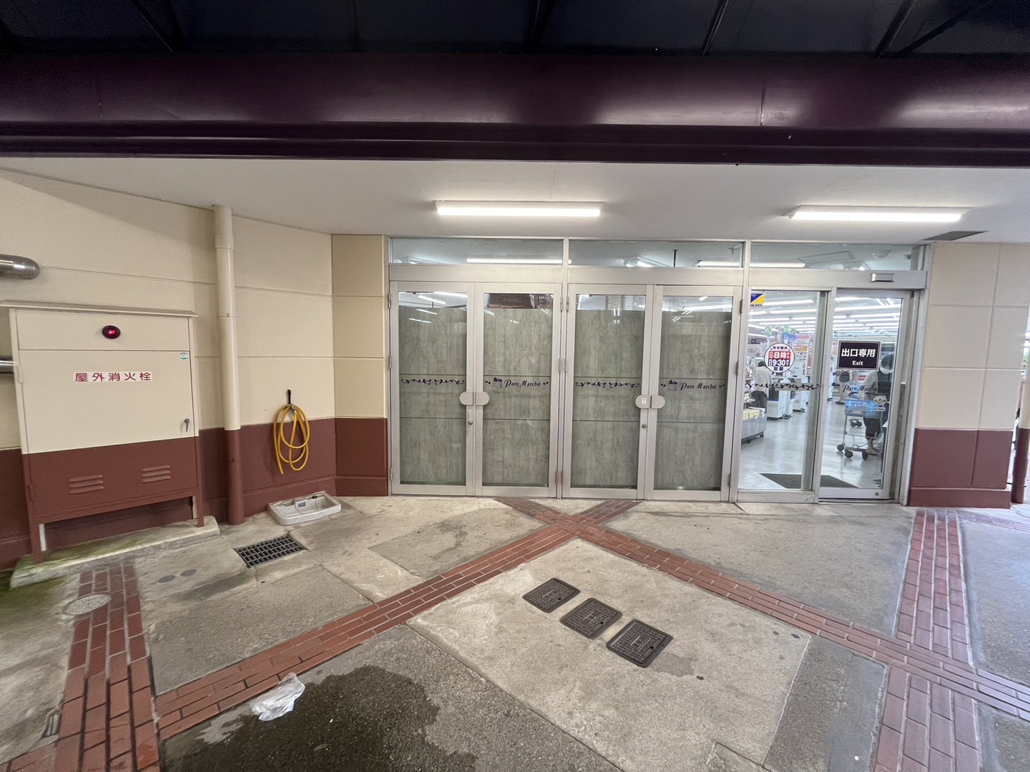 【パレマルシェ西可児】プロモーションに利用可能な駐輪場催事スペース(軒あり)