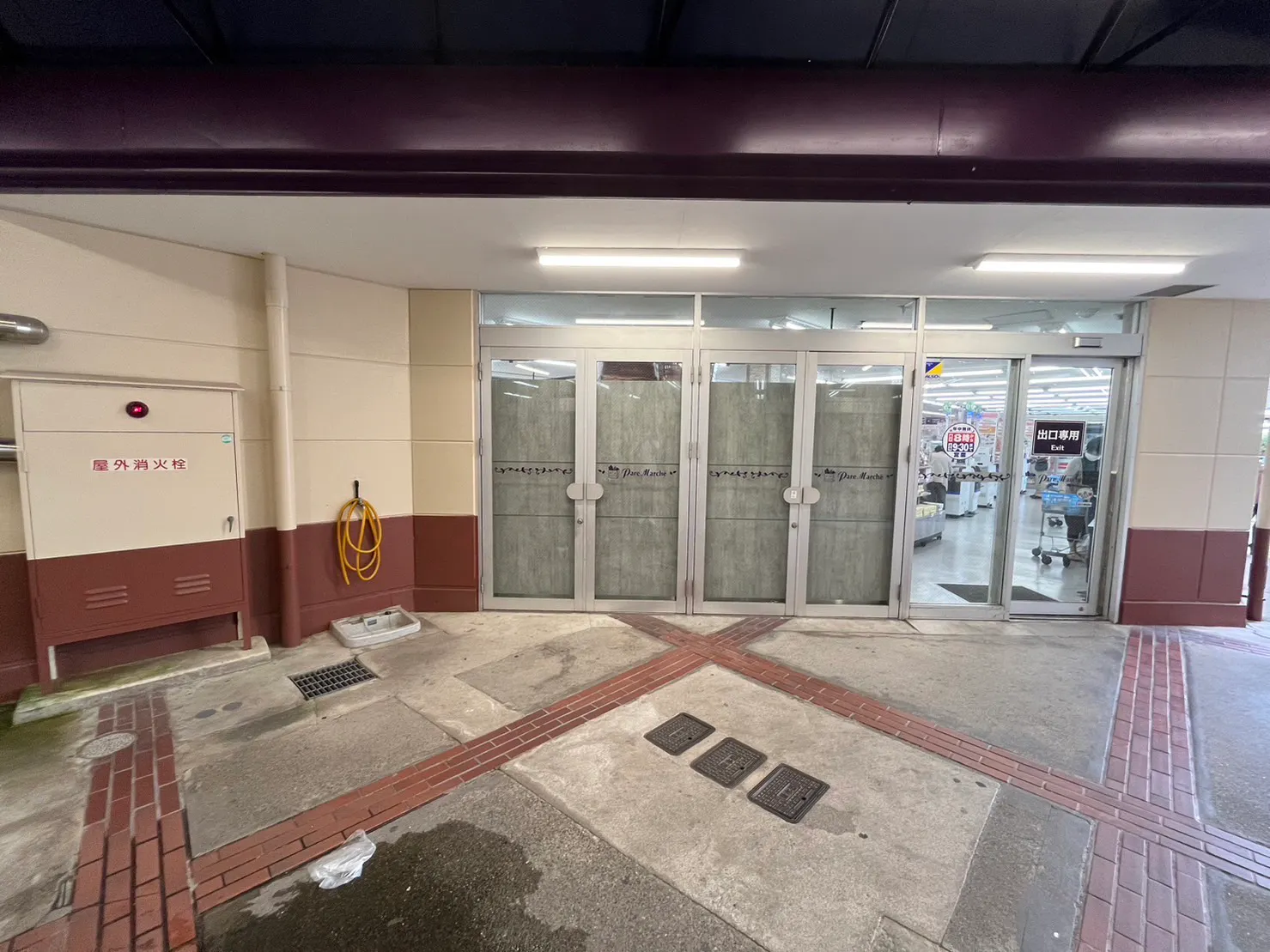 【パレマルシェ西可児】プロモーションに利用可能な駐輪場催事スペース(軒あり)