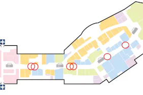 【イオンモール新利府】モール内広告 層間 デジタルサイネージ