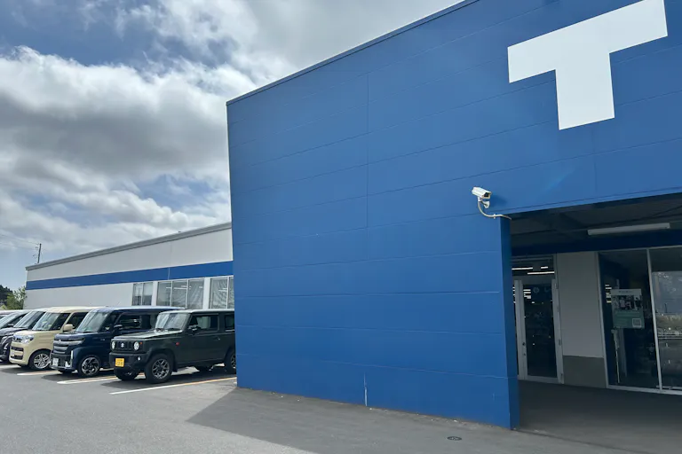 出店スペース:ポーチ左側「T」