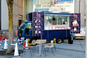 【錦糸町マルイ】1階 店頭 広告・ステージA【物販・食物販・PR】国道14号面した人通りの多い屋外スペース