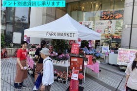 【錦糸町マルイ】1階 店頭 広告・ステージA【物販・食物販・PR】国道14号面した人通りの多い屋外スペース